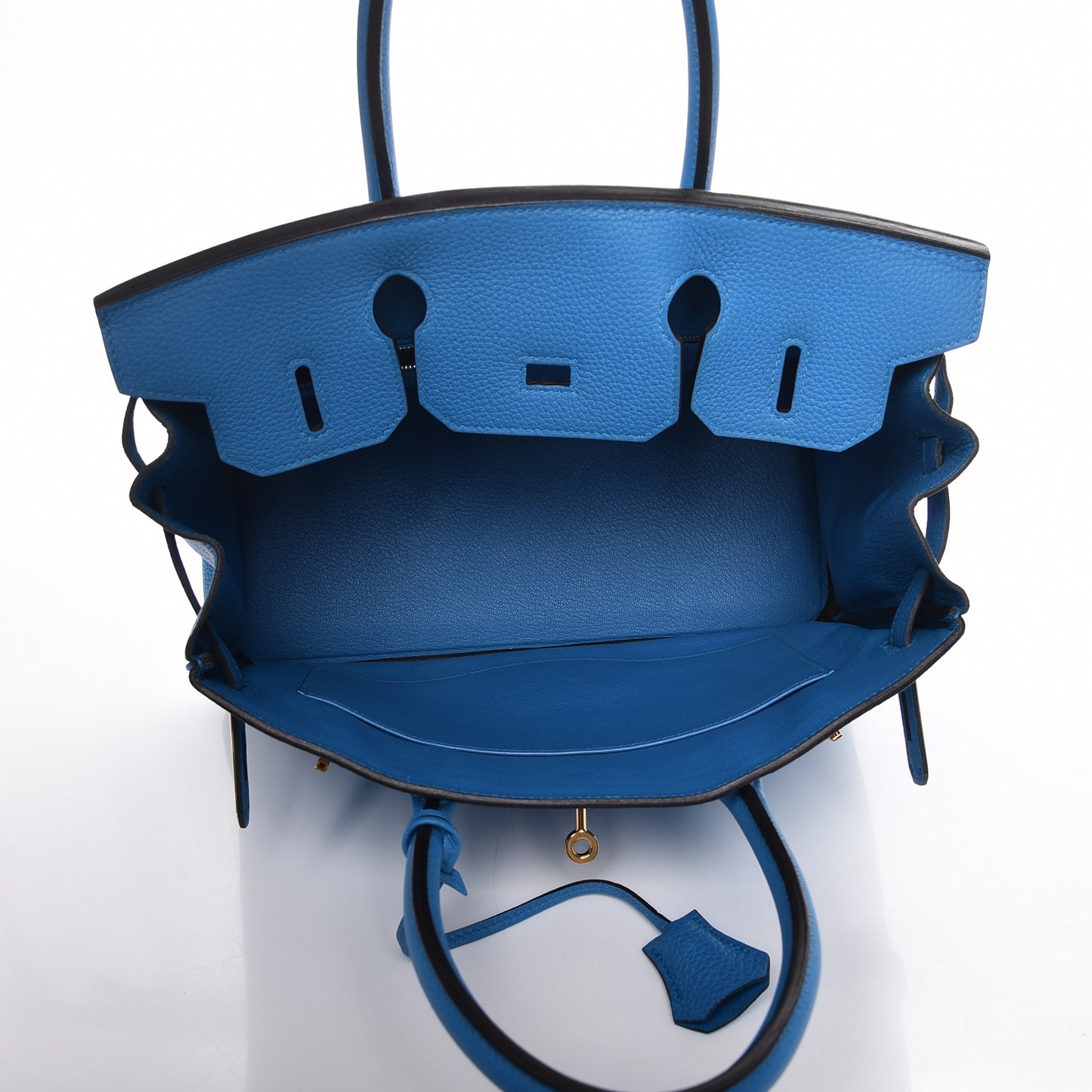 Togo Birkin 30 Bleu Zanzibar