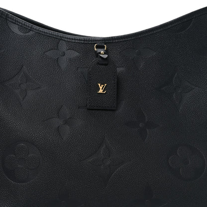 Louis Vuitton Empreinte Monogram Giant CarryAll MM Black 8 of 10