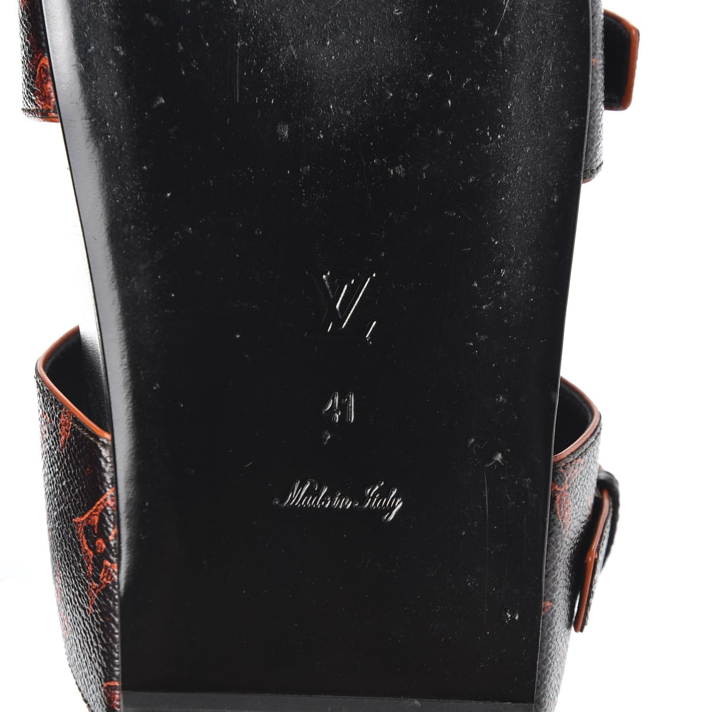 Catogram Bom Dia Flat Mule 41 Black Marron