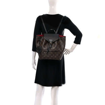 Louis Vuitton Monogram Montsouris PM Black 2 of 10