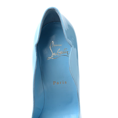Christian Louboutin Patent Hot Chick 100 Pumps 38 Splash 7 of 8