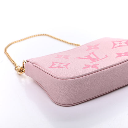 Louis Vuitton Empreinte Monogram Giant By The Pool Mini Pochette Accessories Bouton De Rose 7 of 9