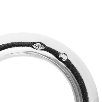 Hermes Sterling Silver TGM Chaine D'Ancre Bracelet 17 5 of 5