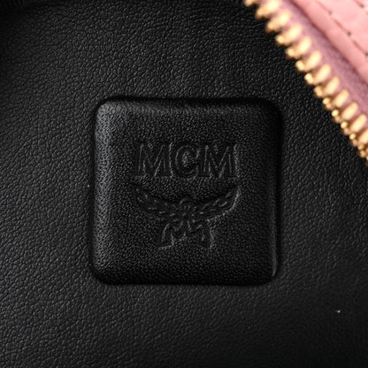 MCM Visetos Small Side Stud Stark Backpack Soft Pink 6 of 9