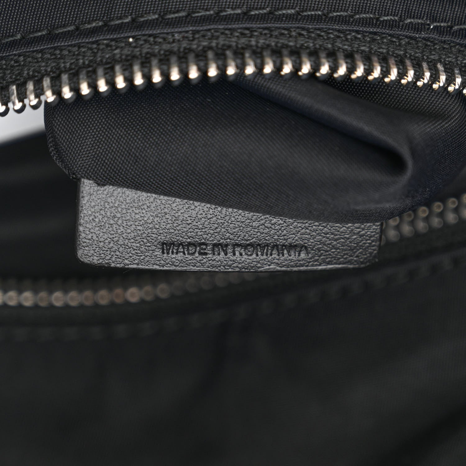 Burberry Calfskin Logo Embossed Backpack Charcoal Grey 8 of 12