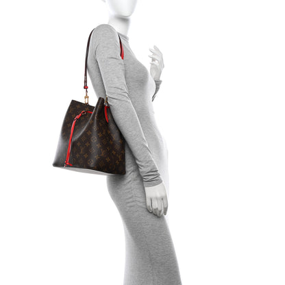 Louis Vuitton Monogram Neonoe MM Coquelicot 2 of 9