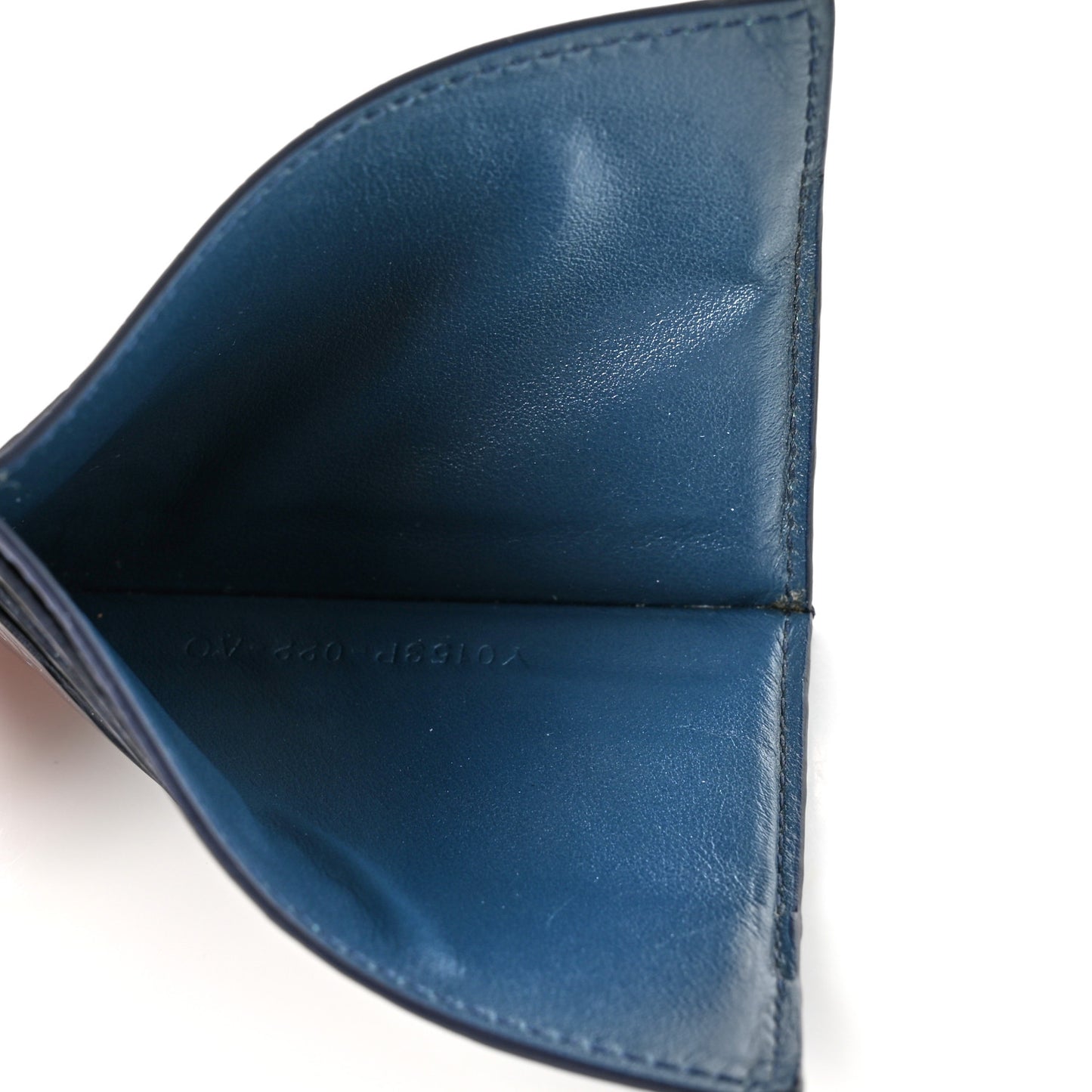 Alligator Card Holder Blue