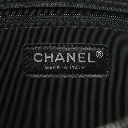 Chanel Tweed Lambskin Girl Shoulder Bag Multicolor Black 5 of 9