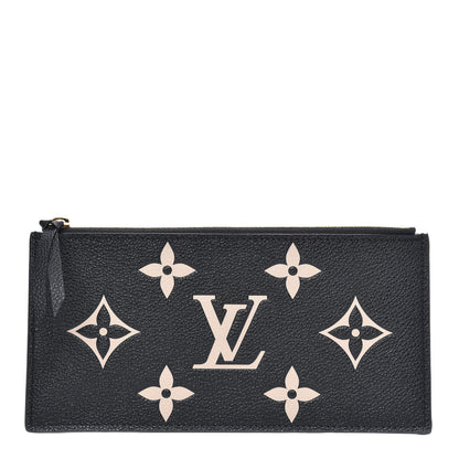 Louis Vuitton Empreinte Monogram Giant Pochette Felicie Zippered Insert Black 1 of 6