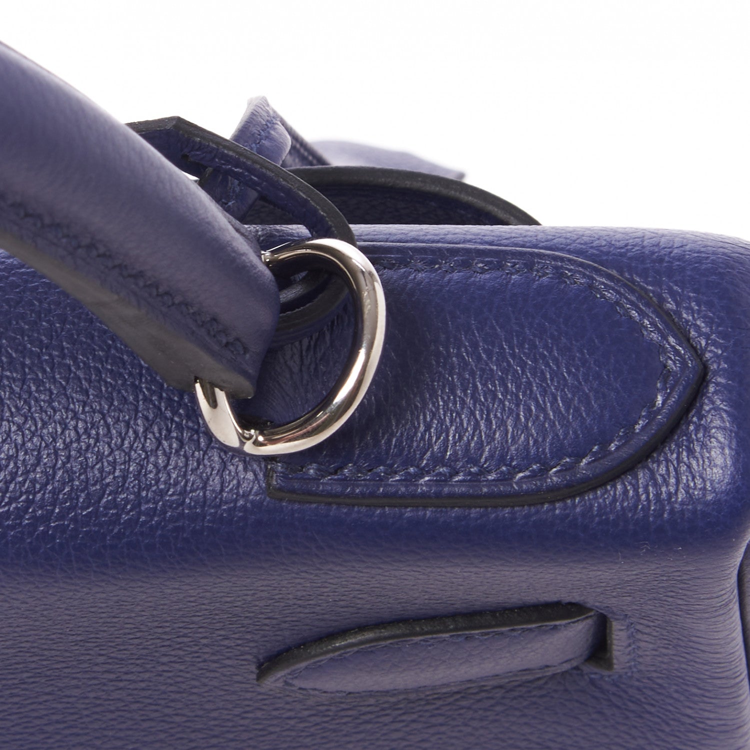 Hermes Evercolor Verso Kelly Retourne 28 Bleu Encre Bleu Zellige 9 of 35