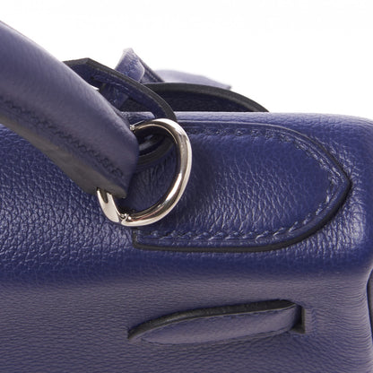 Hermes Evercolor Verso Kelly Retourne 28 Bleu Encre Bleu Zellige 9 of 35