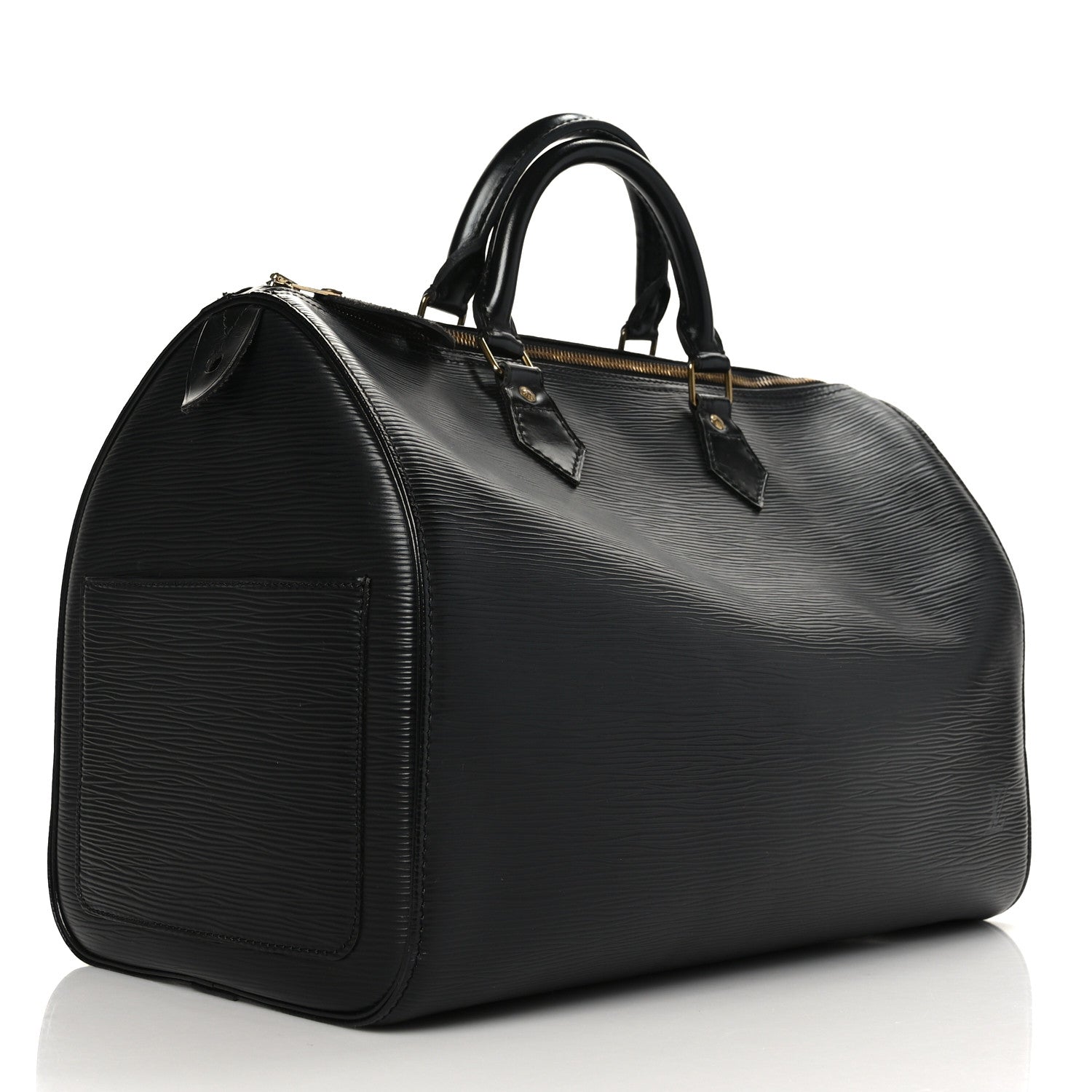 Louis Vuitton Epi Speedy 35 Black 3 of 11