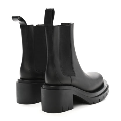 Bottega Veneta Calfskin The Lug Chelsea 30/70mm Ankle Boots 35.5 Black 4 of 7