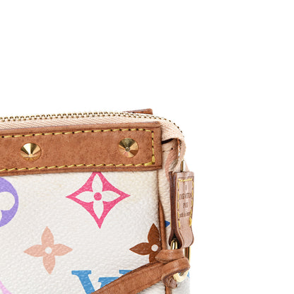 Louis Vuitton Monogram Multicolor Pochette Accessories White 14 of 14