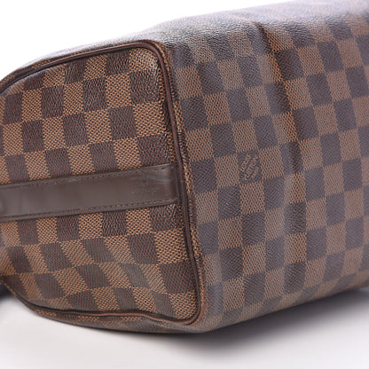 Louis Vuitton Damier Ebene Speedy Bandouliere 25 9 of 10