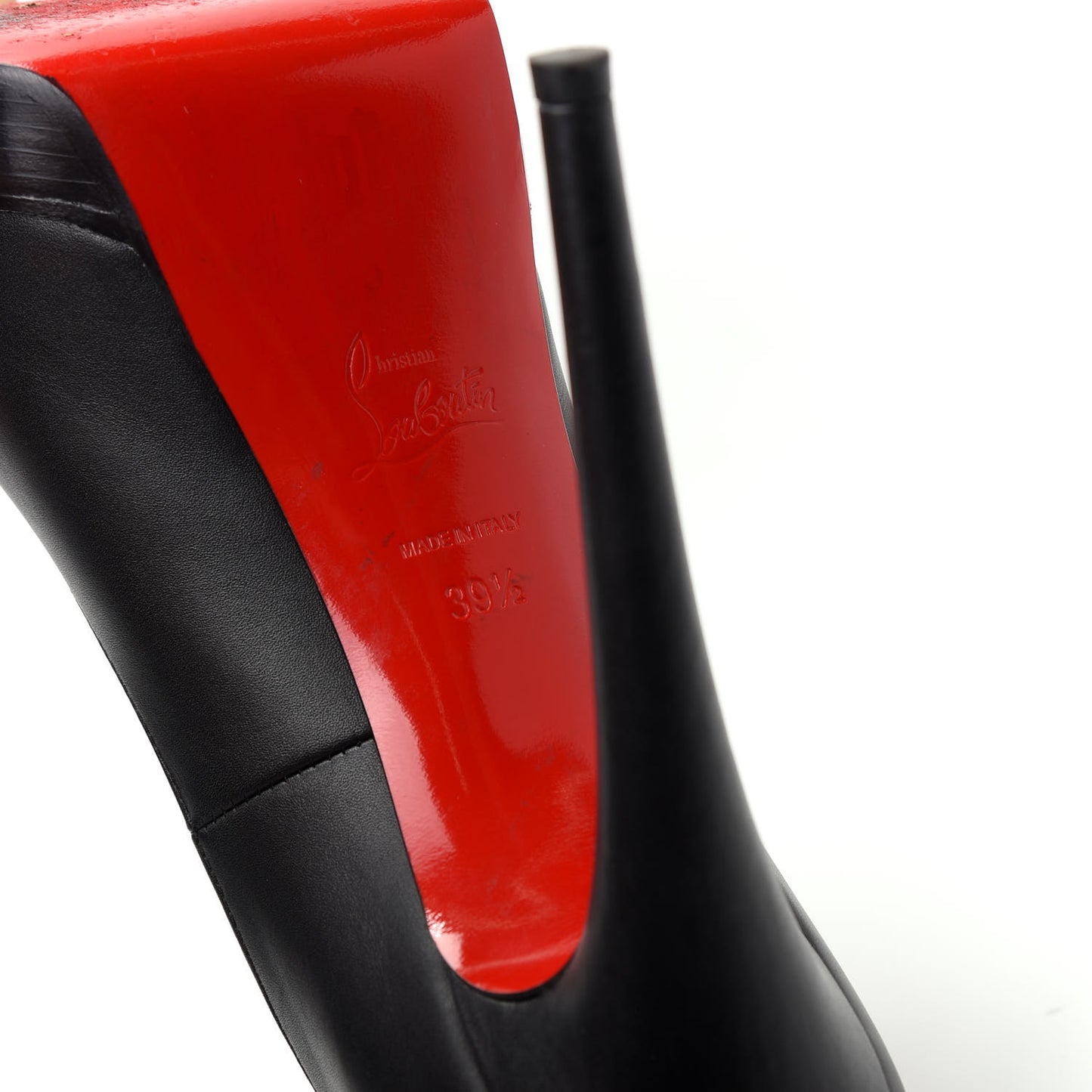 Calfskin Palais Royal Trepointe 140 Pumps 39.5 Black