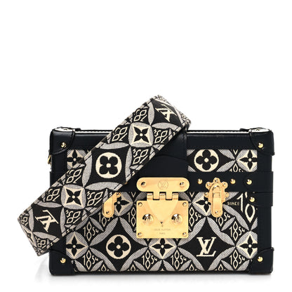 Louis Vuitton Jacquard Since 1854 Petite Malle Grey 1 of 13