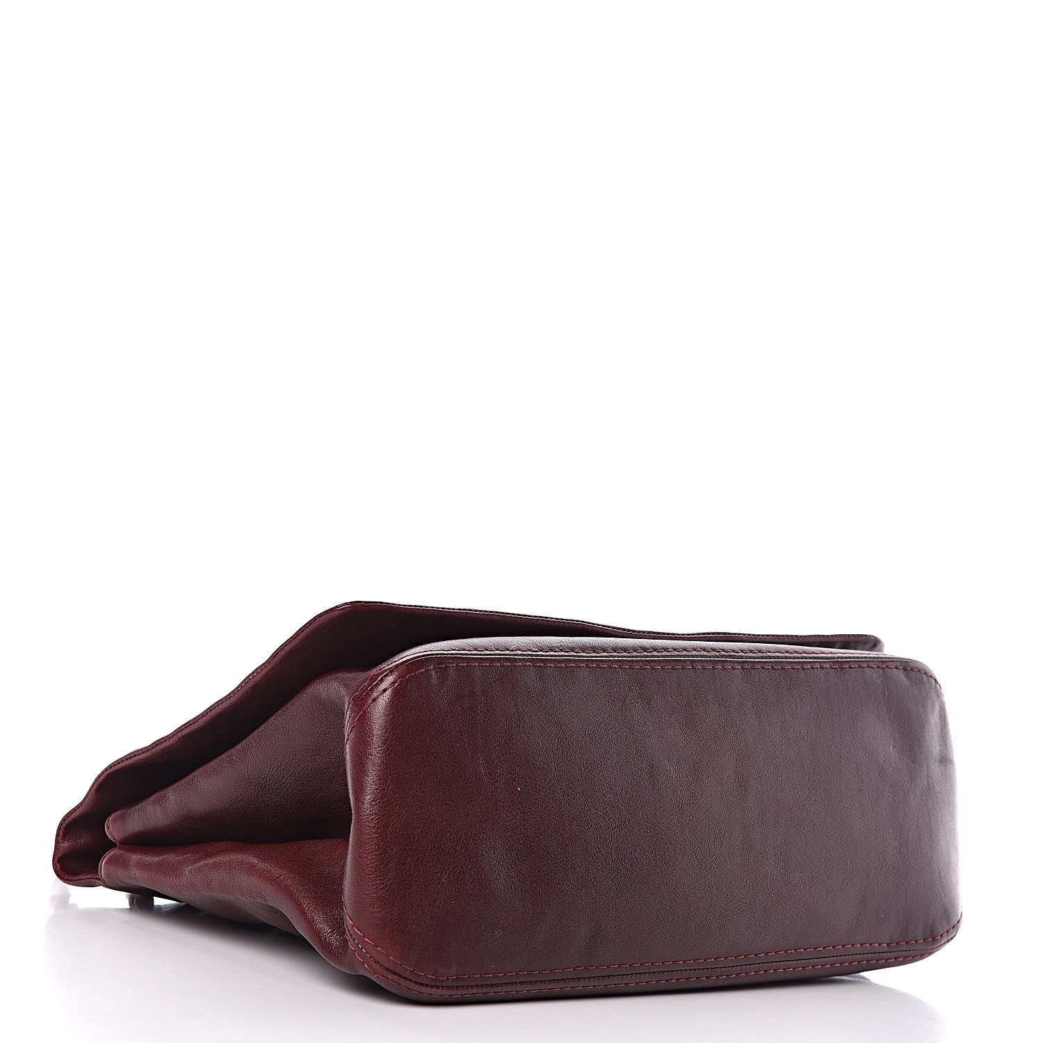 Chanel Calfskin 31 Rue Cambon Flap Shoulder Bag Burgundy 4 of 10