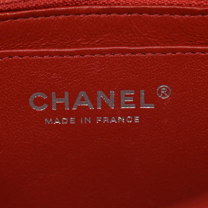 Chanel Caviar Quilted Mini Rectangular Flap Red 6 of 10
