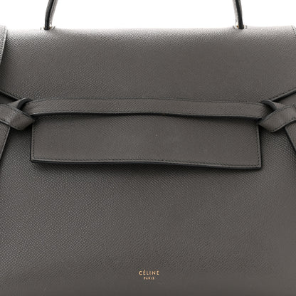 Celine Grained Calfskin Mini Belt Bag Grey 8 of 10