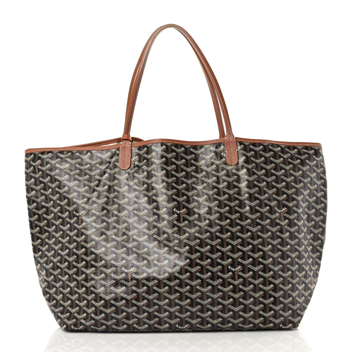 Goyard Goyardine Saint Louis GM Black Gold 3 of 13