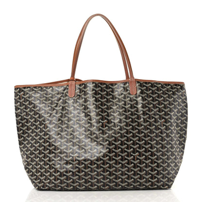 Goyard Goyardine Saint Louis GM Black Gold 3 of 13