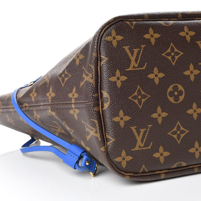 Louis Vuitton Monogram Articles de Voyage Ikat Neverfull MM Grand Blue 8 of 14
