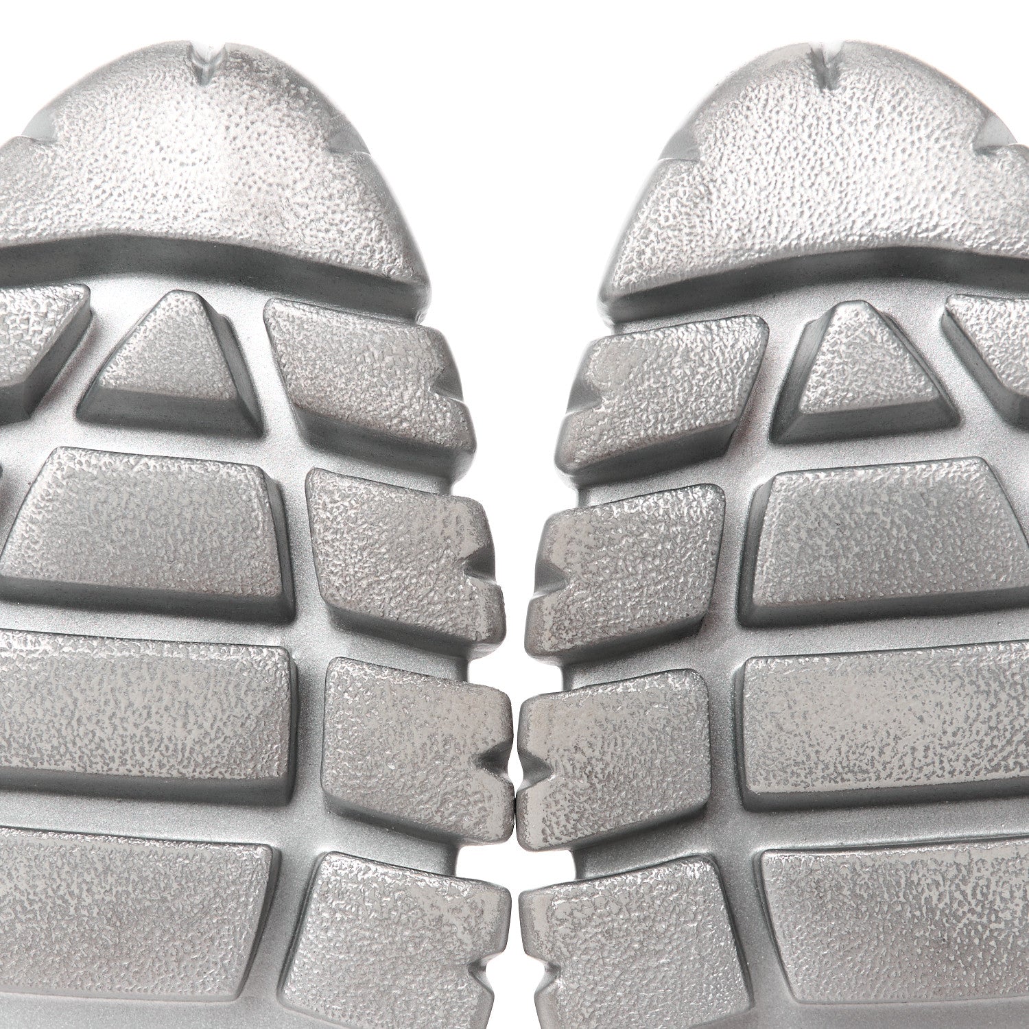 Prada Rubber Technical Knit Fabric Triangle Logo Evolution 55mm Sneakers 39 Argento 10 of 10