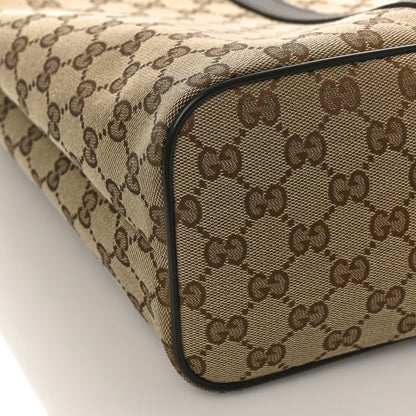 Gucci GG Monogram Large Joy Tote Bag Dark Brown 8 of 9