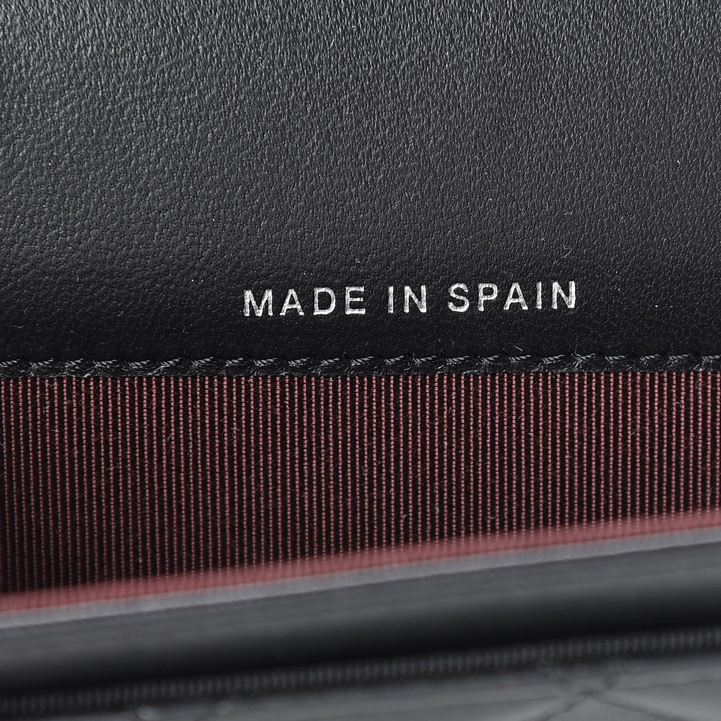 Lambskin Quilted Flap Card Holder Black