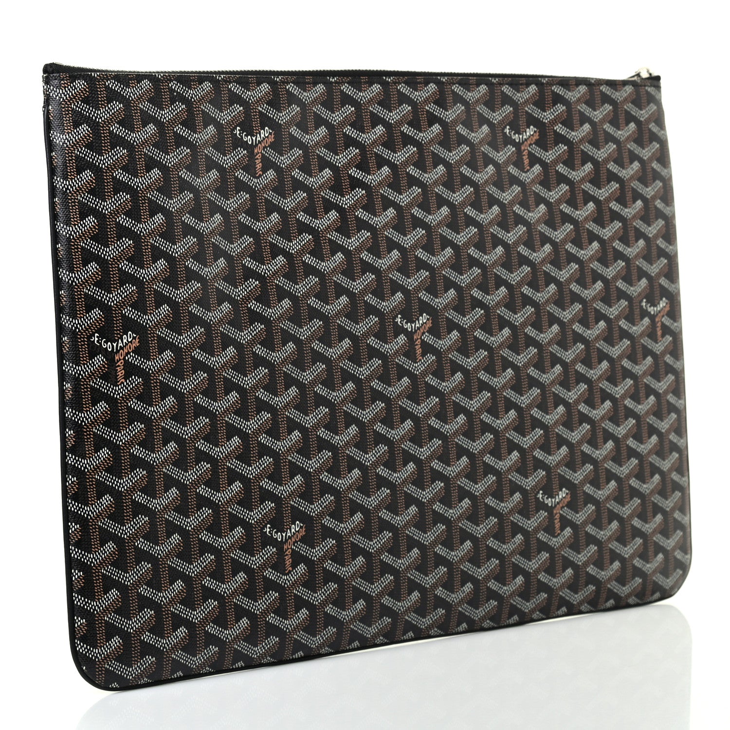 Goyard Goyardine Senat Pochette GM Black 3 of 7