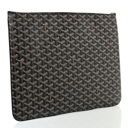 Goyard Goyardine Senat Pochette GM Black 3 of 7