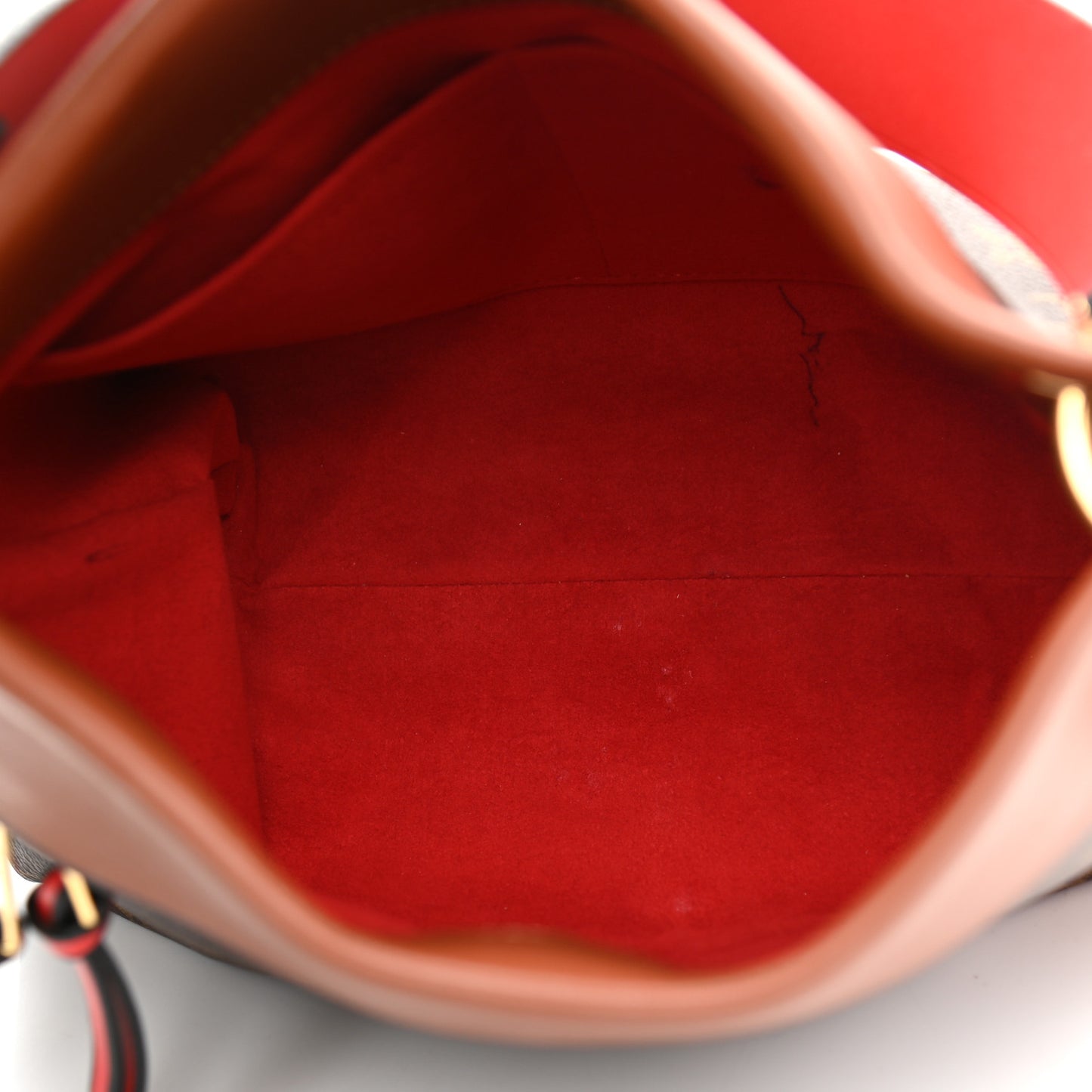 Monogram Tuileries Besace Caramel Rouge