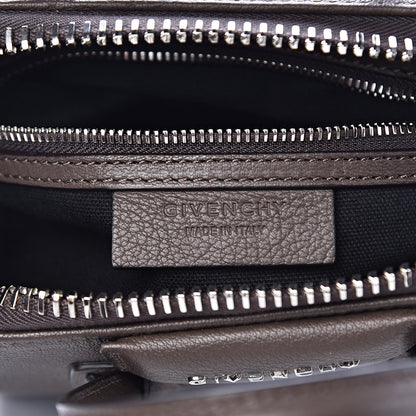 Givenchy Sugar Goatskin Mini Antigona Heather Grey 6 of 10