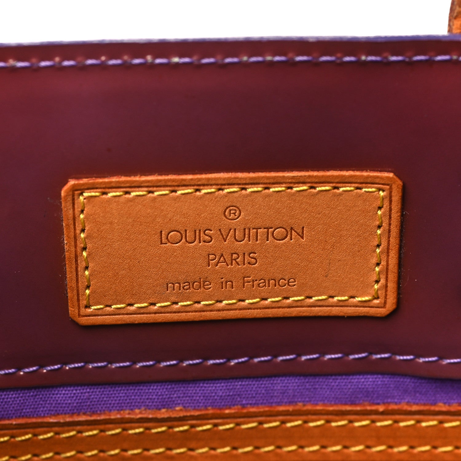 Louis Vuitton Vernis Reade PM Violet 6 of 8