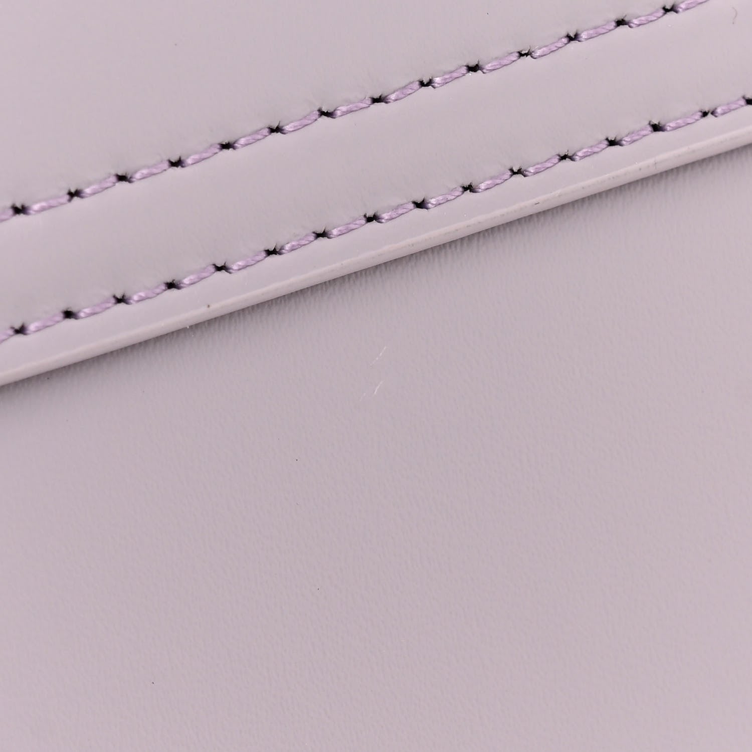 Celine Satinated Calfskin Mini 16 Top Handle Bag Lilac 13 of 13