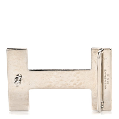 Hermes Enamel Quizz H Belt Buckle Orange 4 of 4