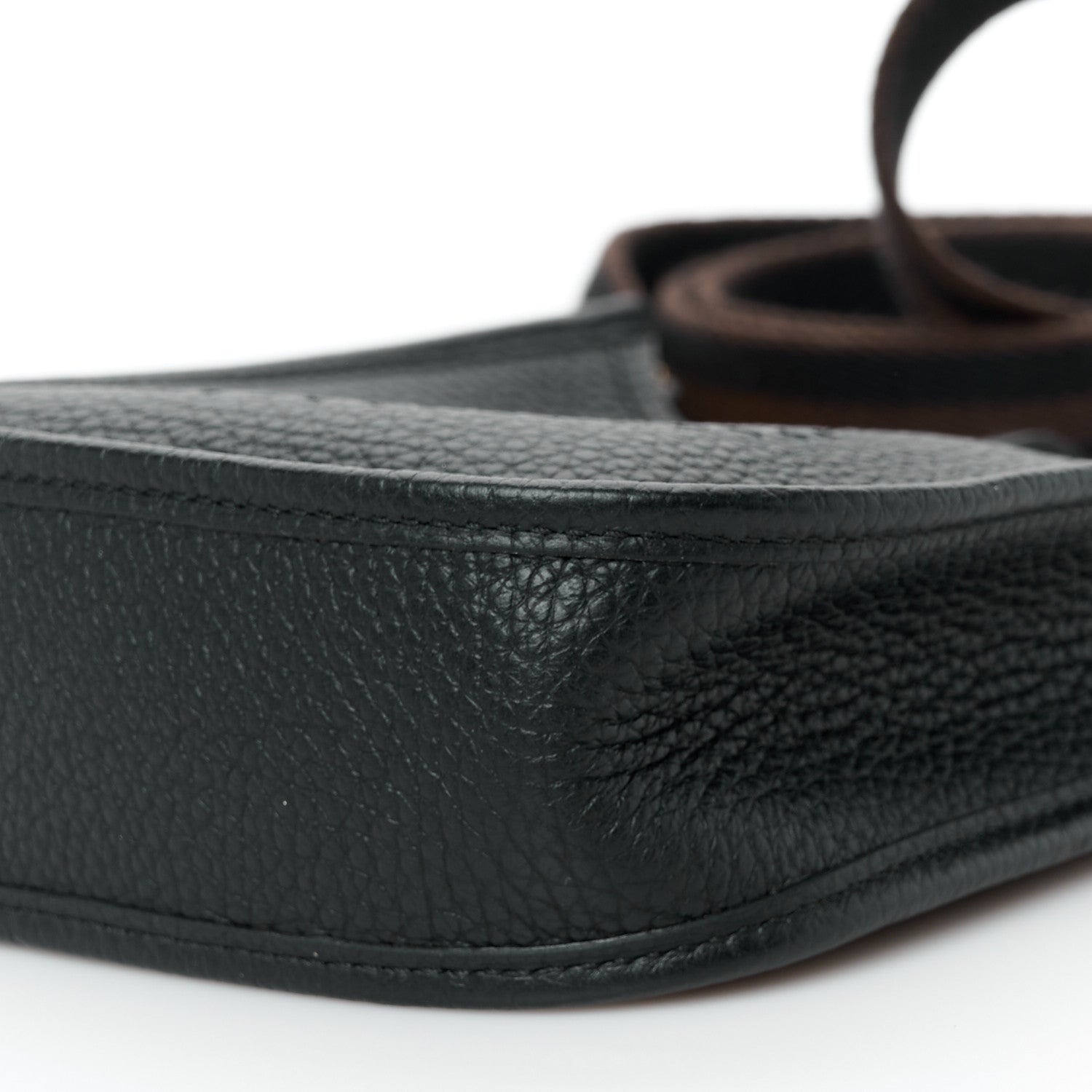Hermes Taurillon Clemence Amazone Evelyne TPM Black Ebene 11 of 11