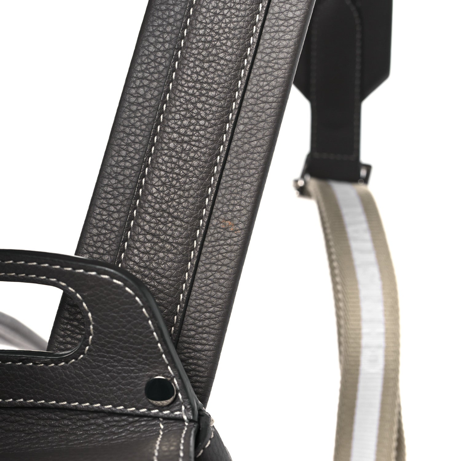 Christian Dior Grained Calfskin Mini Gallop Sling Bag Grey 11 of 11