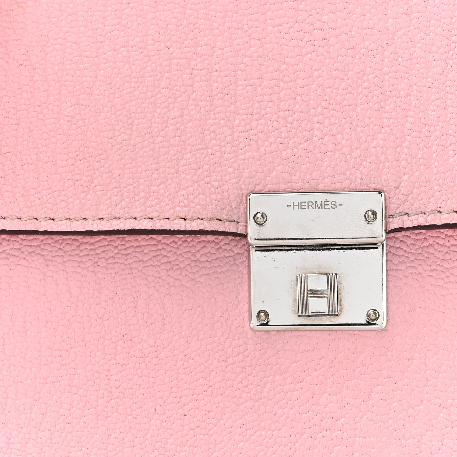 Hermes Chevre Mysore Clic 16 Wallet Rose Sakura 8 of 13