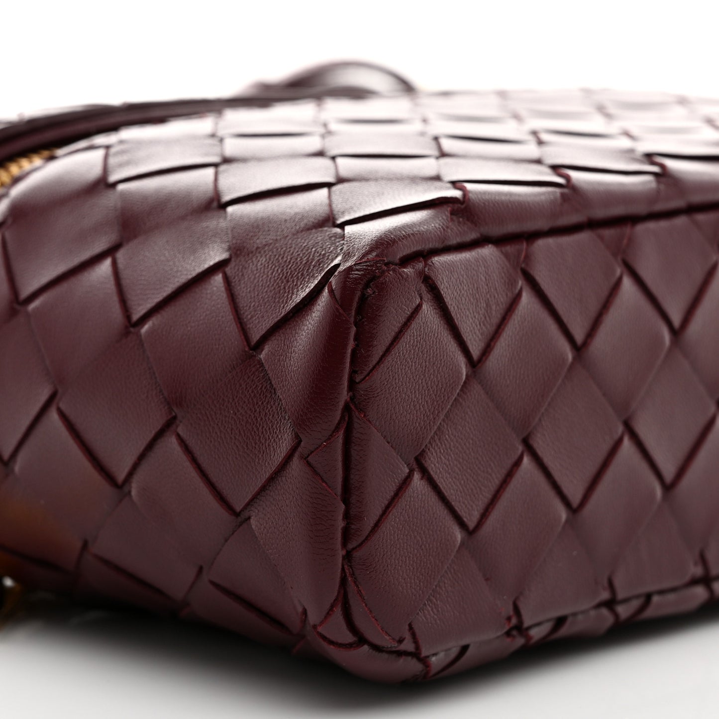 Nappa Intrecciato Bang Bang Vanity Case Barolo