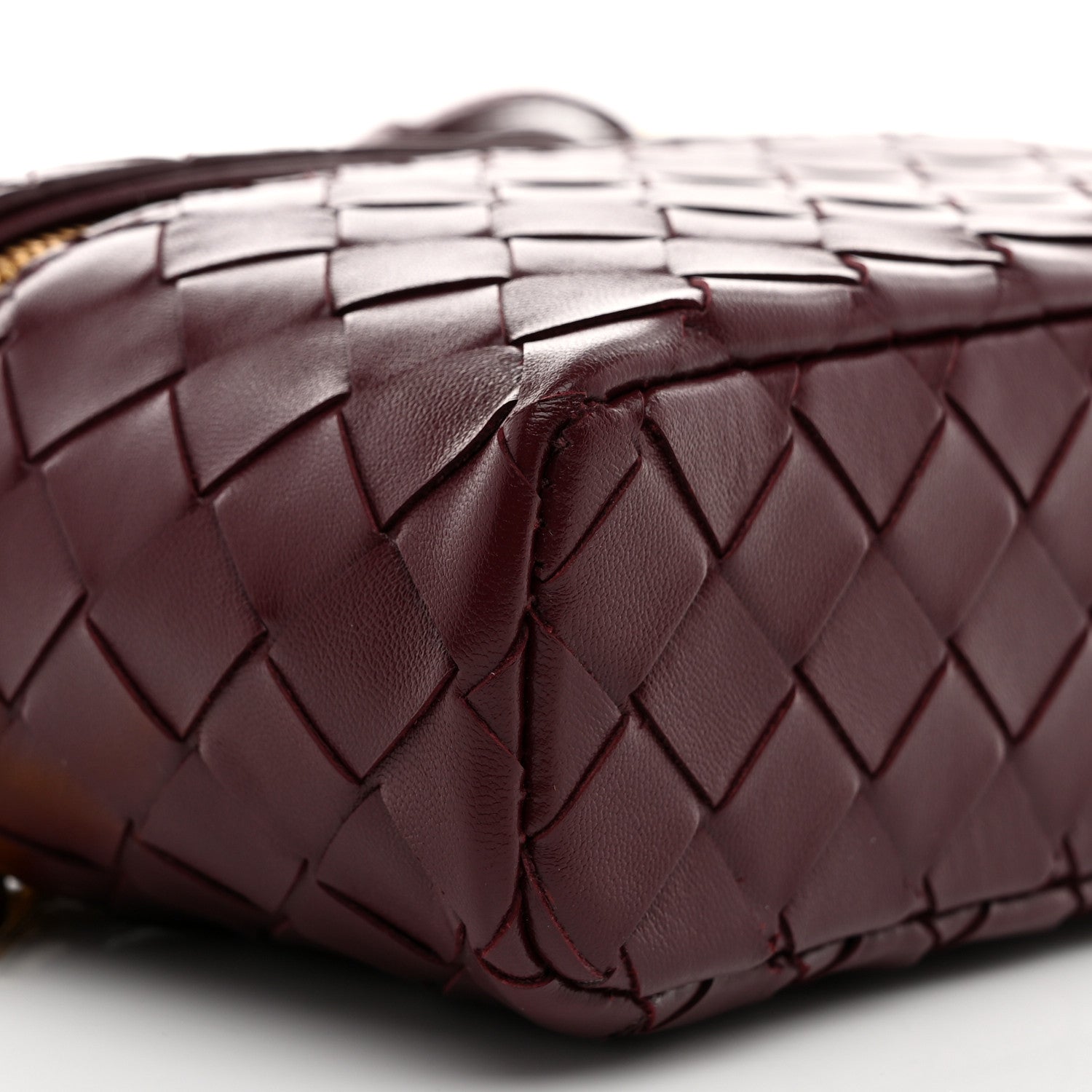 Bottega Veneta Nappa Intrecciato Bang Bang Vanity Case Barolo 9 of 10