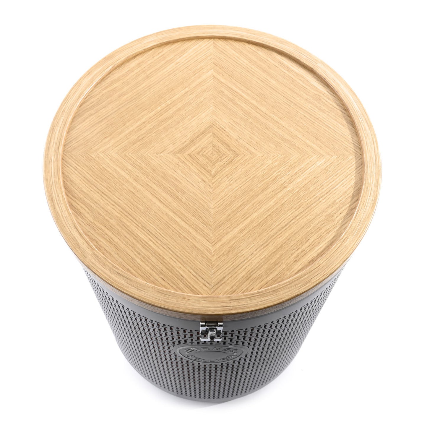 Aluminum Felt Oak Wood Carrou'Selle Saddle Box