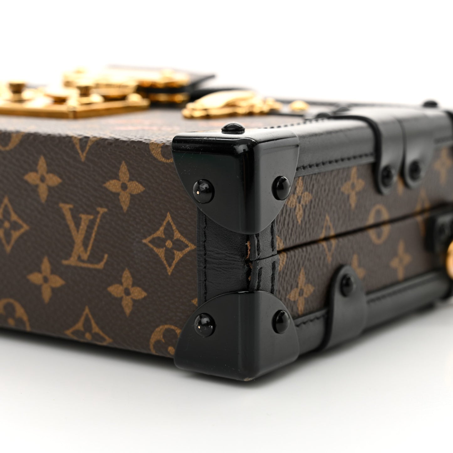 Monogram Petite Malle Black