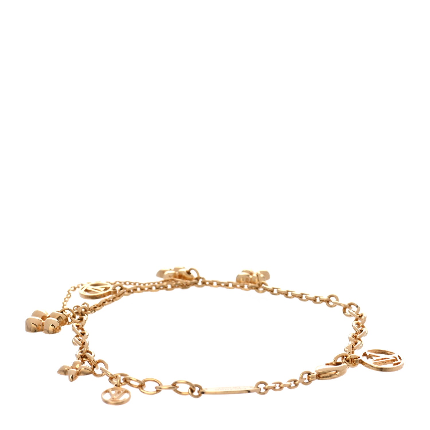 Louis Vuitton Metal Monogram Blooming Supple Bracelet 3 of 5