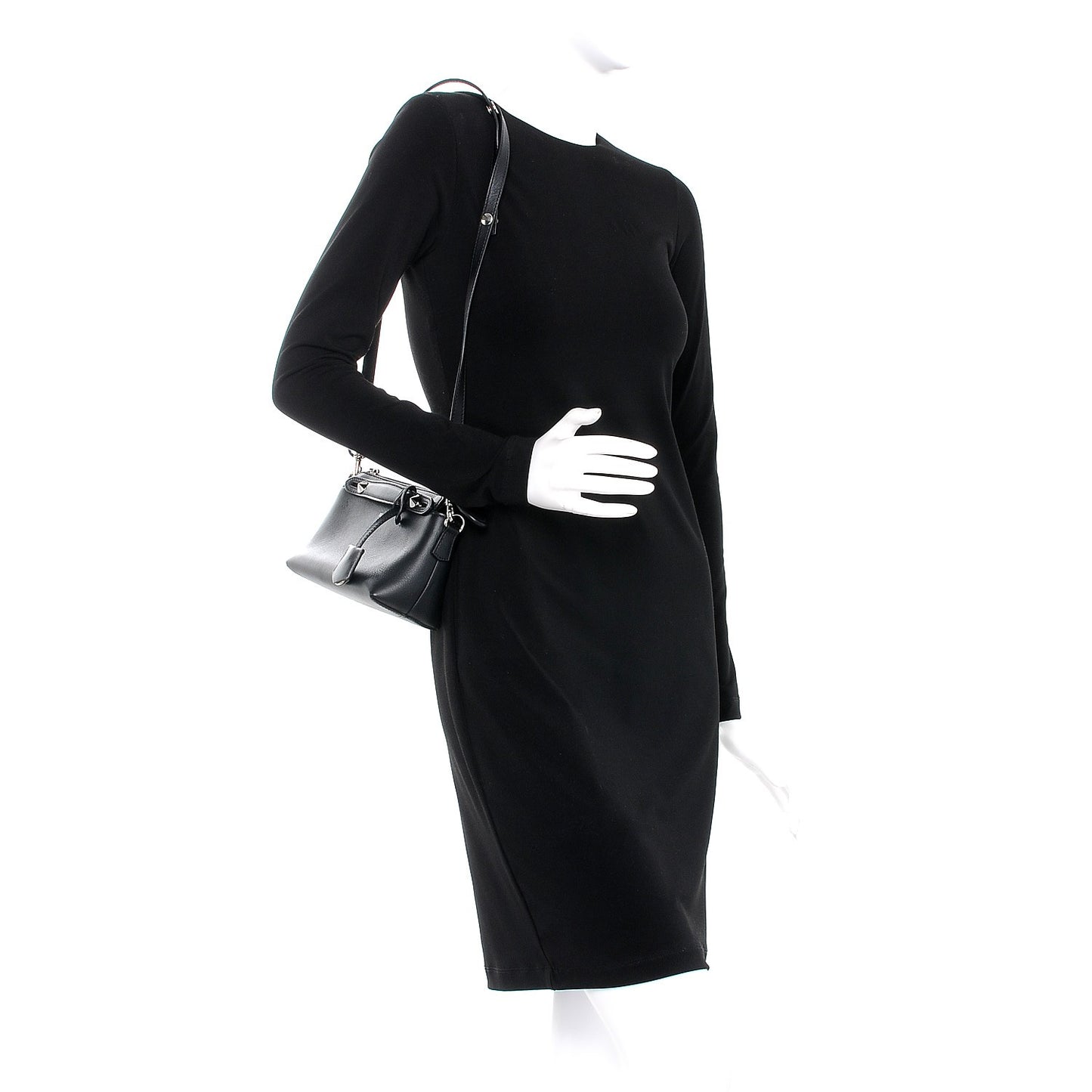 Vitello Dolce Mini By The Way Boston Bag Black