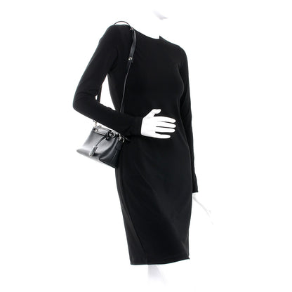 Fendi Vitello Dolce Mini By The Way Boston Bag Black 2 of 9