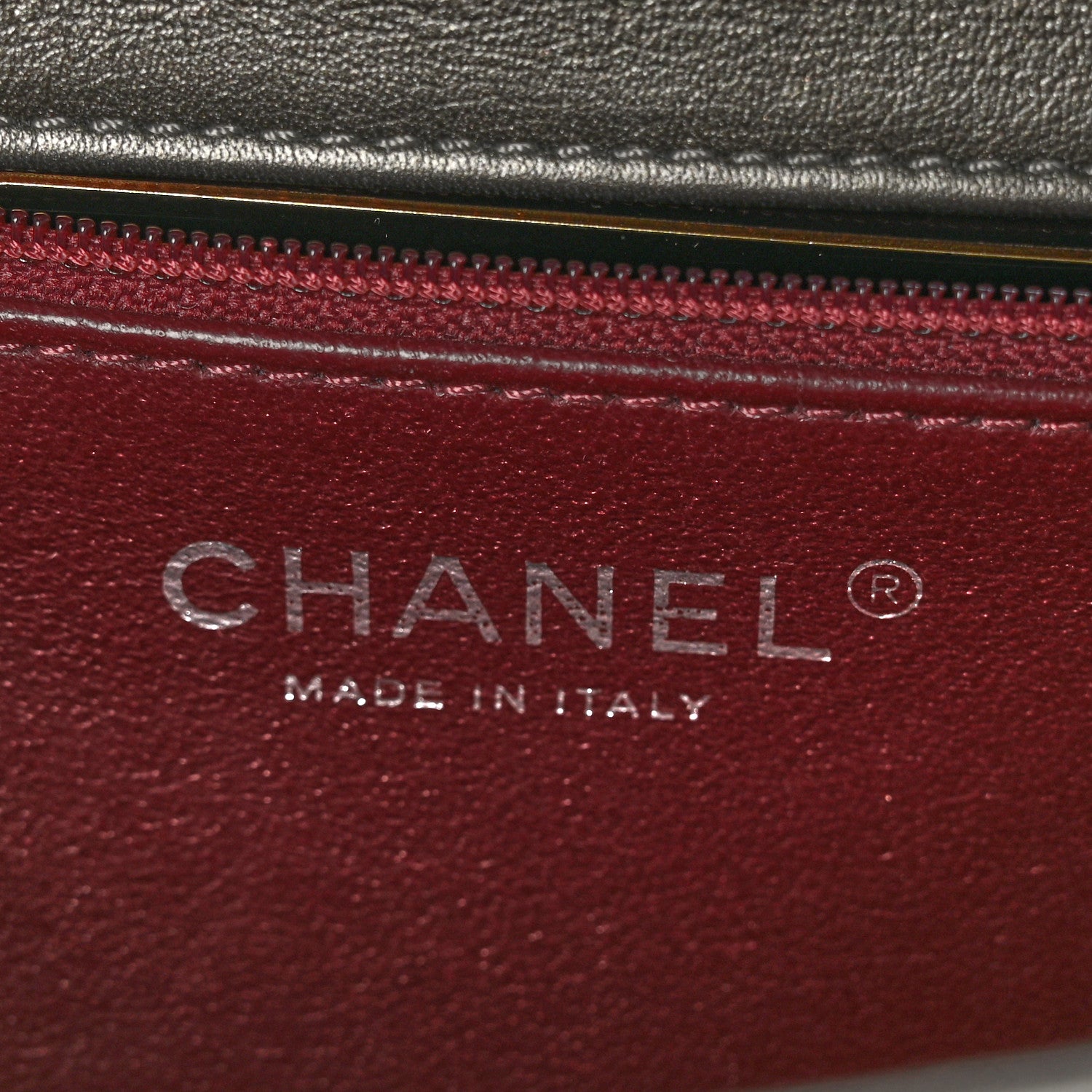 Chanel Calfskin Small Propeller Flap Charcoal 7 of 12
