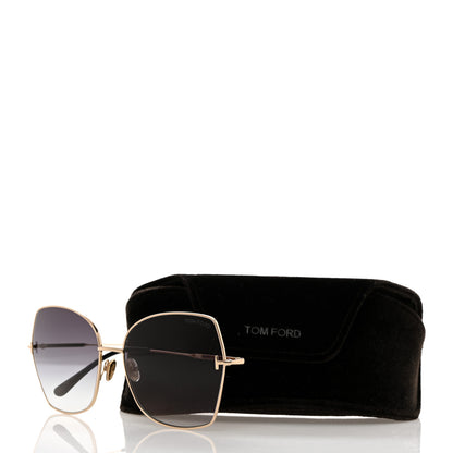 Tom Ford Farah Sunglasses TF951 Gold 7 of 7