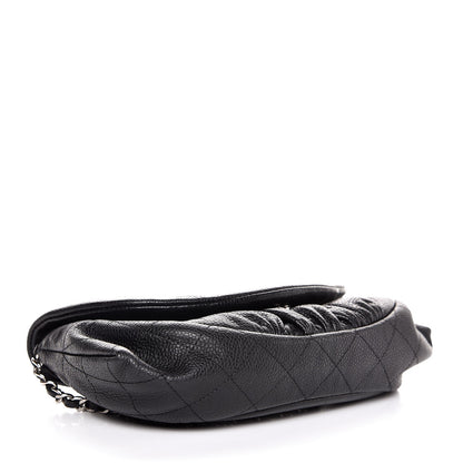 Chanel Caviar Half Moon Wallet On Chain WOC Black 4 of 8